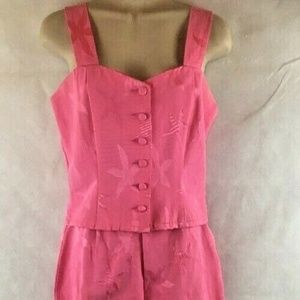Styleworks 2 Piece Outfit Pink Damask Adorable